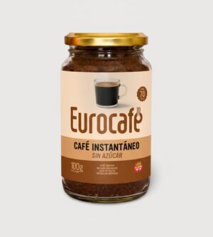 Café Tostado Natural Instantáneo "Eurocafé" - 100 Grs.