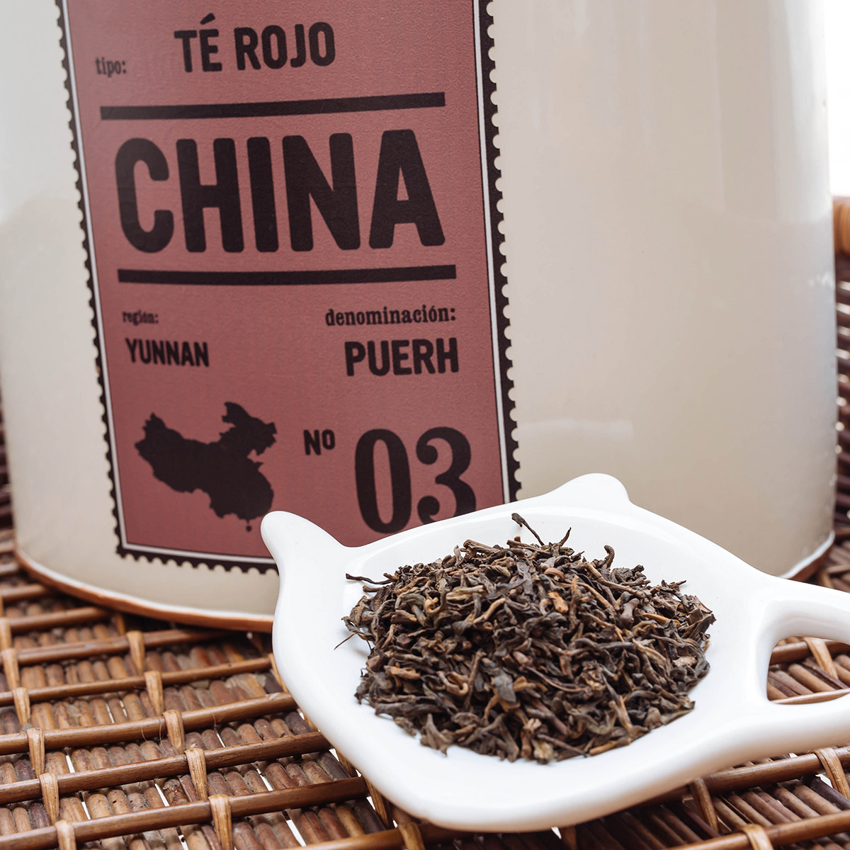 Té Rojo Puerh China 50 Gr EUROCAFE TIENDA DE CAFE