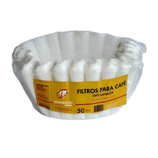 FILTROS DE PAPEL CANASTA x 50 - Imagen 1