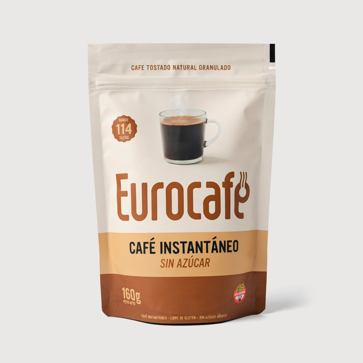 EUROCAFE_INSTANTANEO_DOYPACK Café Instantáneo Eurocafé 160 grs. - Imagen 1
