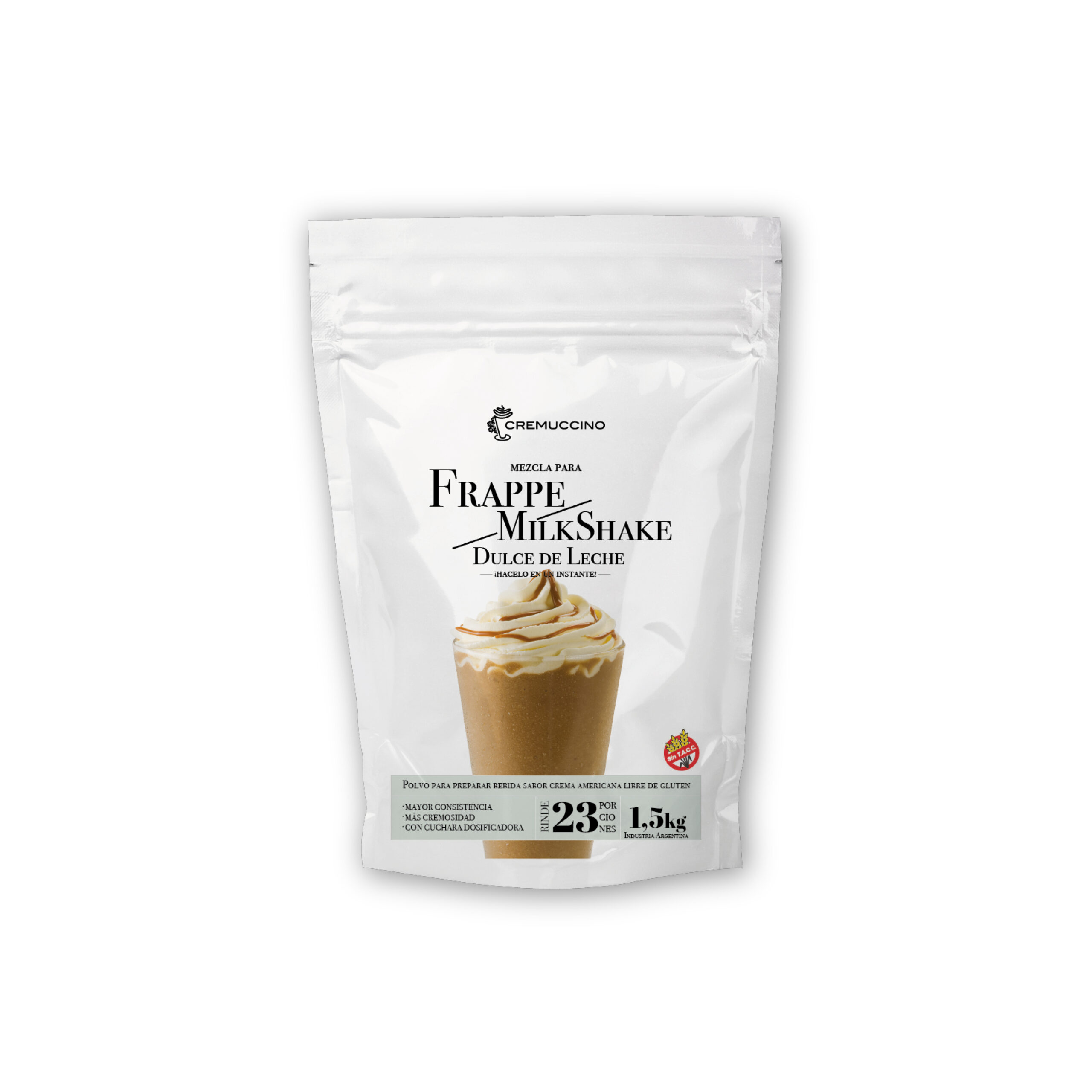 FRAPPEDDLECHER FRAPE DULCE DE LECHE X 1500 GRS - Imagen 1
